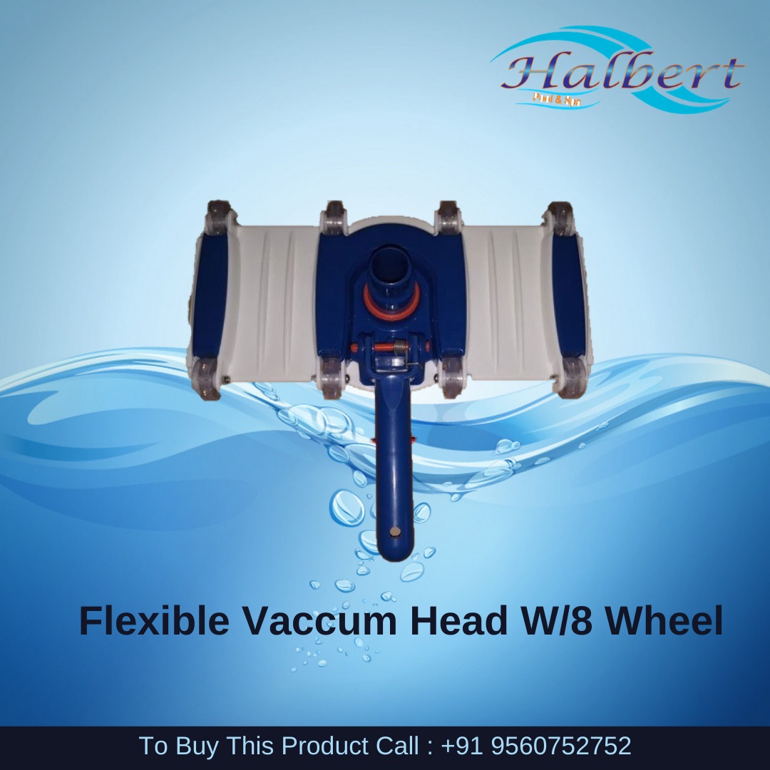 Flexible Vaccum Head W/8 Wheel